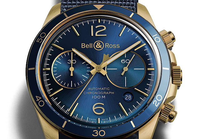 BellRoss BRV2-94 Bronze Blu Replica